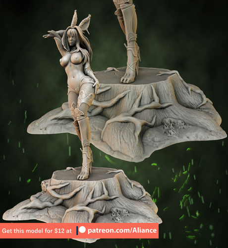 Viera Rabbit - Final Fantasy 3D Print 379365