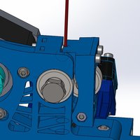 new construction of wade extruder for prusa mendel - Thumbnail 6