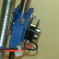 Small adjustable mechanical endstop z for prusa mendel i2 3D Printing 37938