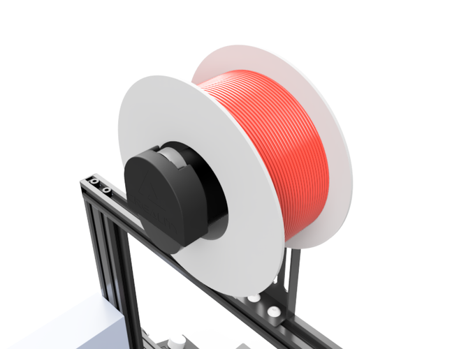 Spool Holder with Bearings for Ender3 3D Print 379405