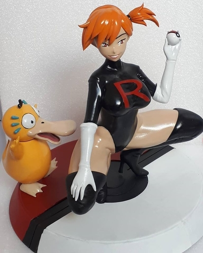 Misty - Team Rocket Version 3D Print 379422