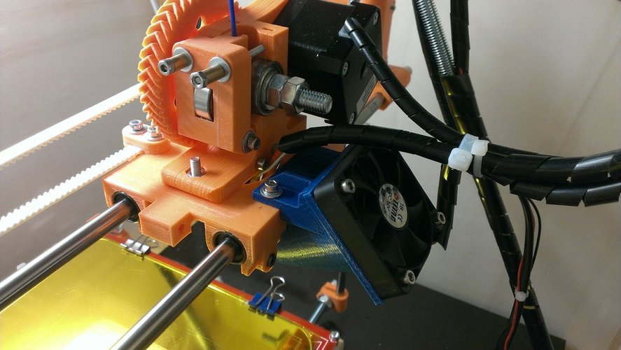 50mm fan holder for prusa mendel i2 3D Print 37951