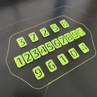 Phone Number Plate - Thumbnail 4