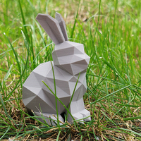 Small Low poly rabbit 3D Printing 379540