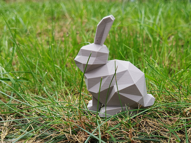 Low poly rabbit 3D Print 379543