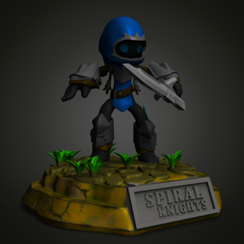 Spiral Knight 3D Print 379568