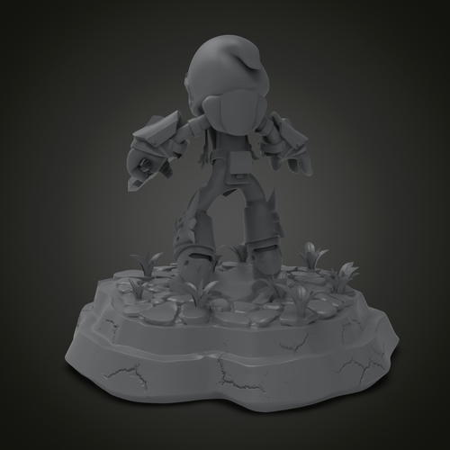 Spiral Knight 3D Print 379569