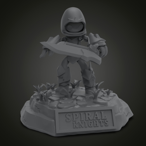 Spiral Knight 3D Print 379570