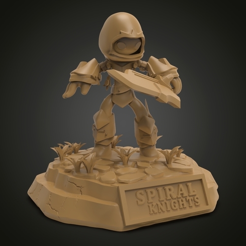 Spiral Knight 3D Print 379571