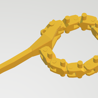 Small Llave de cadena 3D Printing 379588