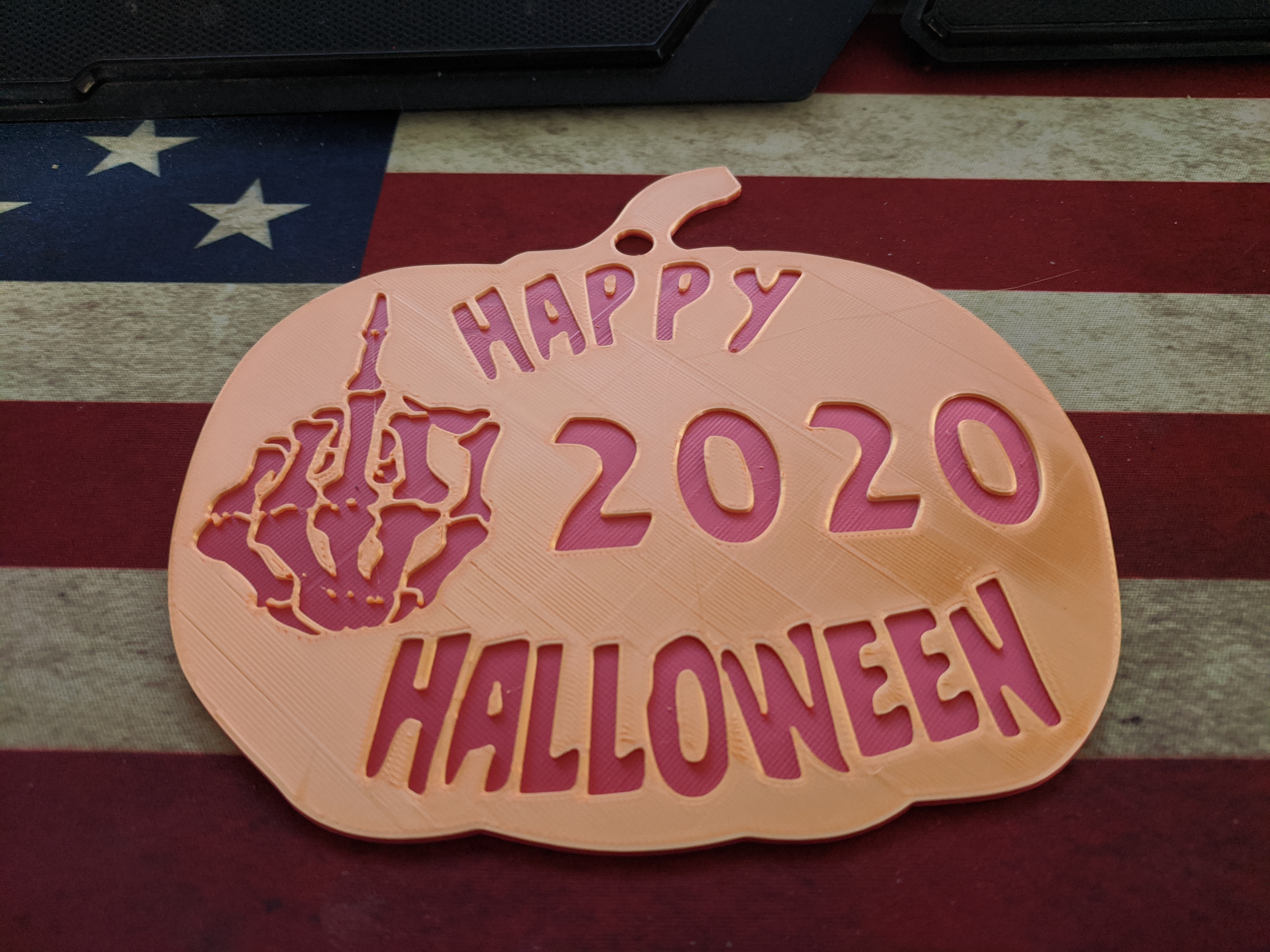 Halloween Covid 2020 sign 3D Print 379614