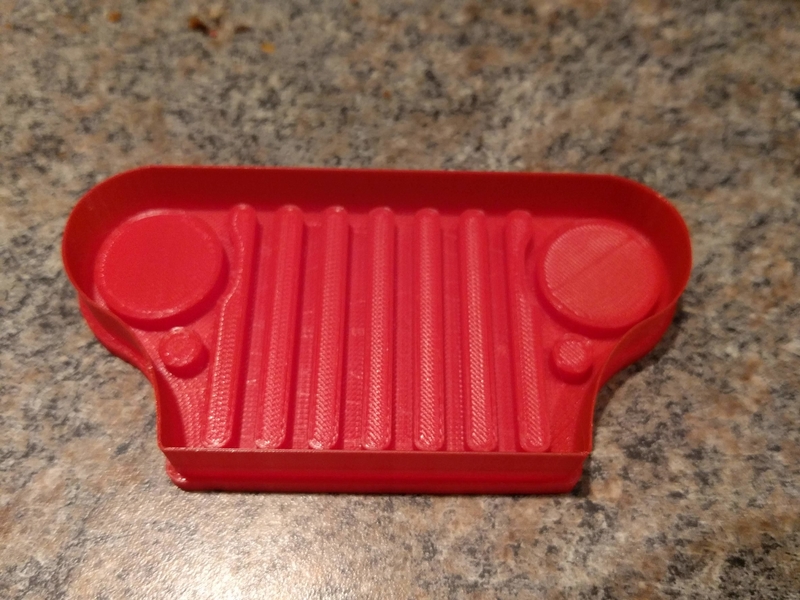 CJ Jeep Grill Cookie Cutter