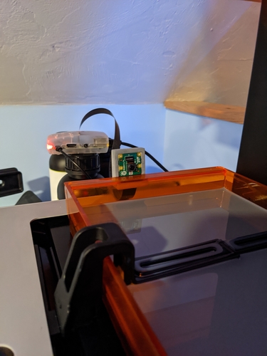 Form Labs Form 2 Tray Mount for Raspberry Pi Camera 3D Print 379661