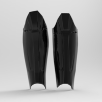 Small Darth Vader Shin Armor 3D Printing 379669