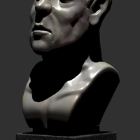 Peaceful portrait sculpture - Thumbnail 6