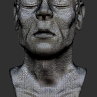 Peaceful portrait sculpture - Thumbnail 2