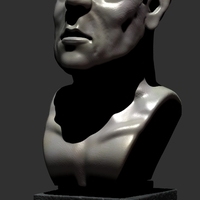 Peaceful portrait sculpture - Thumbnail 3