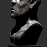 Peaceful portrait sculpture - Thumbnail 5