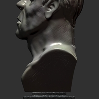 Peaceful portrait sculpture - Thumbnail 6