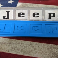 Badge Emblem for Jeep Kaiser Jeepster Commando 1966-1971 - Thumbnail 1