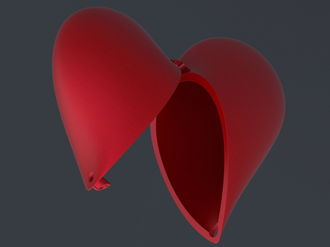 heart gift box 3D Print 379777