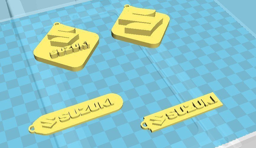Suzuki Keychains - Multi Version