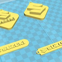 Suzuki Keychains - Multi Version - Thumbnail 1