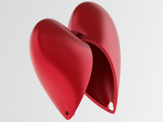 heart gift box 3D Print 379780