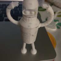 Bender from Futurama Keychain - Thumbnail 3
