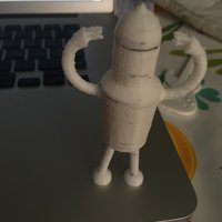 Bender from Futurama Keychain - Thumbnail 4