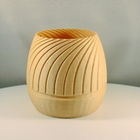 Small Fusion Planter, "Vase Mode" print 3D Printing 379894