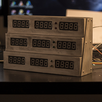 Futuristic clock BTTF style - Thumbnail 4