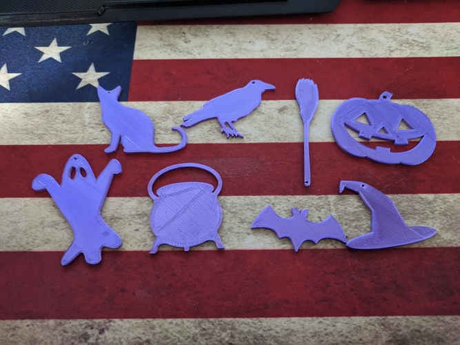 Halloween Ornaments 3D Print 379974