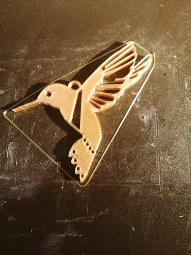 BIRD PENDANT Necklace 3D Print 380040