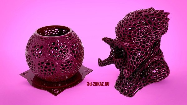 Pen holder for Predator style Voronoi