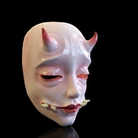 mask  Japan (japanese horror style mascara) - Thumbnail 2