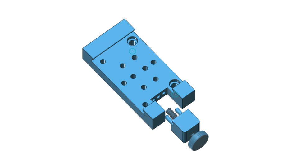 Losmandy D Style Dovetai Clamp 3D Print 380125