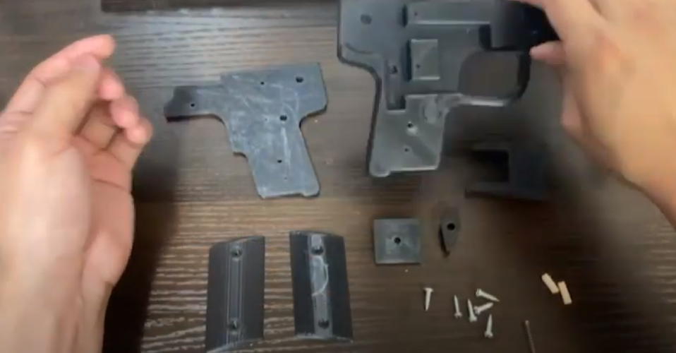 3D printer Rubber band Gun(총) 3D Print 380186
