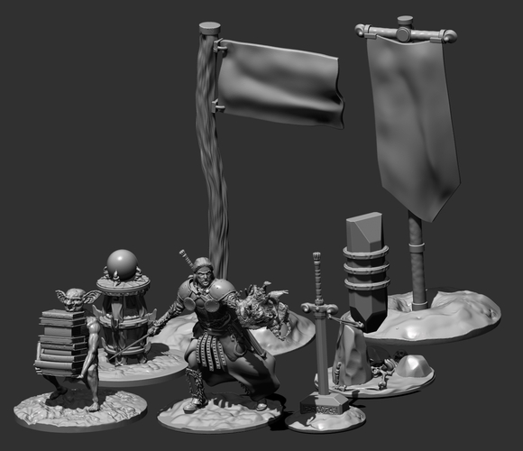  Warsurge Fantasy Bundle 3D Print 380187