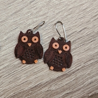 Owl Earrings - Thumbnail 2