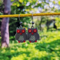 Owl Earrings - Thumbnail 4