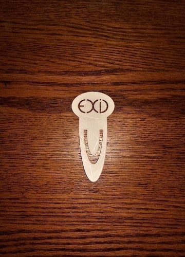 EXID Bookmark 3D Print 380206