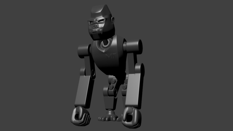 MakerTron Gorilla 3D Print 38021
