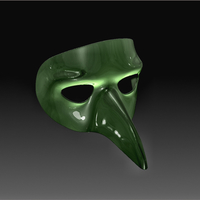 Small Mask carnaval 3D Printing 380210