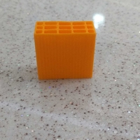 8,5 'luk tugla. (8.5x19x19)cm Mini Construction Brick - Thumbnail 1
