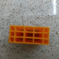 Small 8,5 'luk tugla. (8.5x19x19)cm Mini Construction Brick 3D Printing 380255