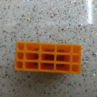 8,5 'luk tugla. (8.5x19x19)cm Mini Construction Brick - Thumbnail 3