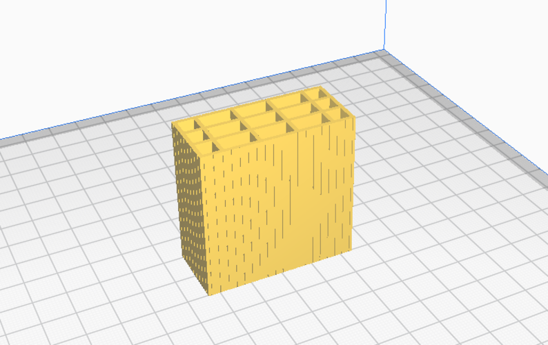 8,5 'luk tugla. (8.5x19x19)cm Mini Construction Brick 3D Print 380260