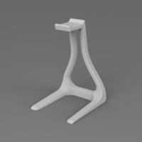Small Headphone Stand/Holder 3D Printing 380269