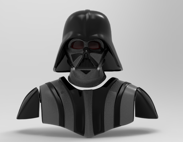 R1 VADER MANTLE SHOULDER ARMOR 3D Print 380283